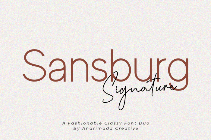 Sansburg Signature